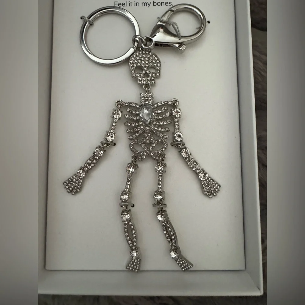 BaubleBar Metallic Skeleton Keychain‎